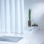 Штора для ванной комнаты Standard, цвет белый 180х200 см Штора для ванной комнаты Standard, цвет белый 180х200 см
