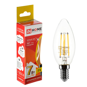 {{productViewItem.photos[photoViewList.activeNavIndex].Alt || productViewItem.photos[photoViewList.activeNavIndex].Description || 'Лампа светодиодная IN HOME, С37, 7 Вт, Е14, 630 Лм, 3000 К, теплый белый, прозрачная'}}