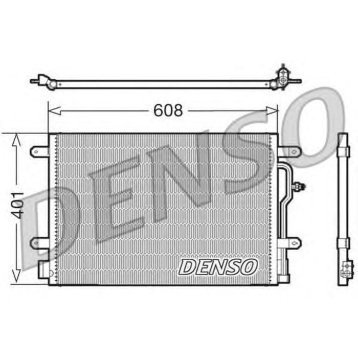 Радиатор кондиционера Denso DCN02011