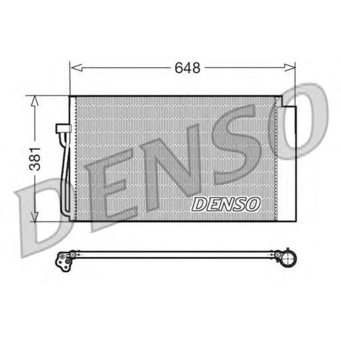 Радиатор кондиционера Denso DCN05017