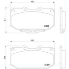Колодки тормозные дисковые TEXTAR 2130701 3035337 - фото 66896