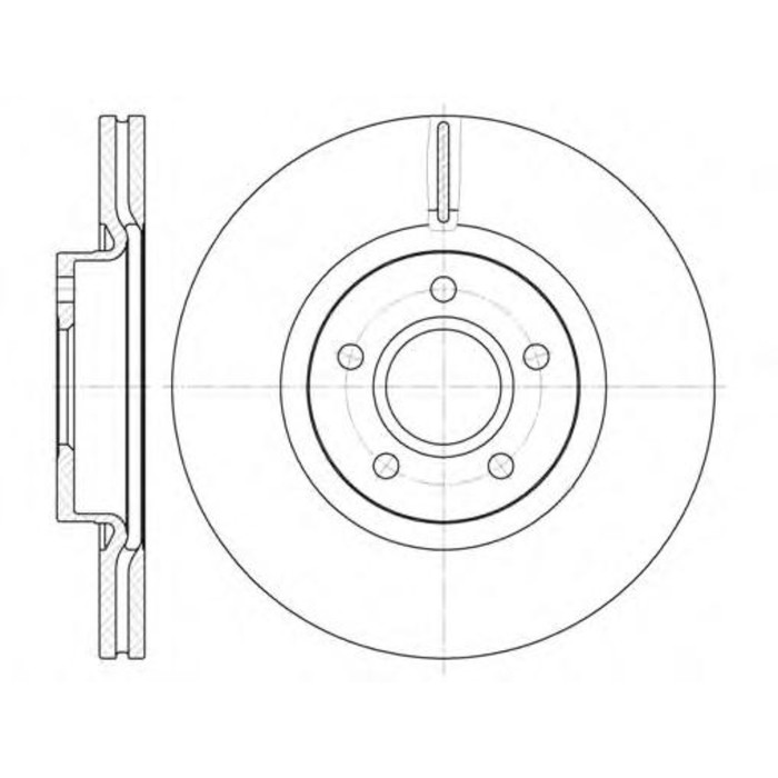 Диск тормозной REMSA 671110