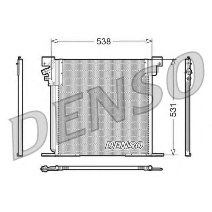 Радиатор кондиционера Denso DCN17030