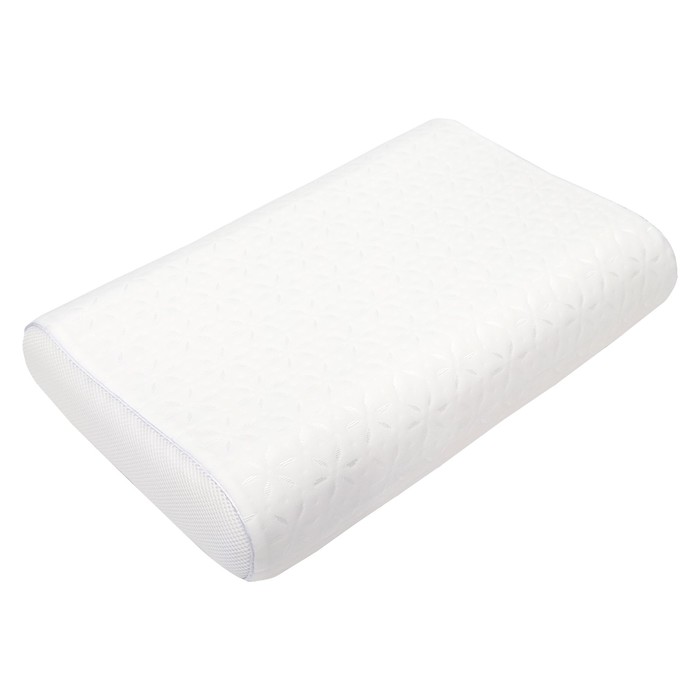 Подушка Сортекс  Memory foam 55х35х9,5 трикотаж, трёхслойная сетка air-mesh