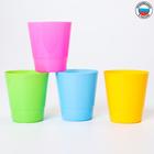 A glass of 200 ml, children, color MIX