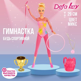 Кукла-модель "Гимнастка" с аксессуарами МИКС