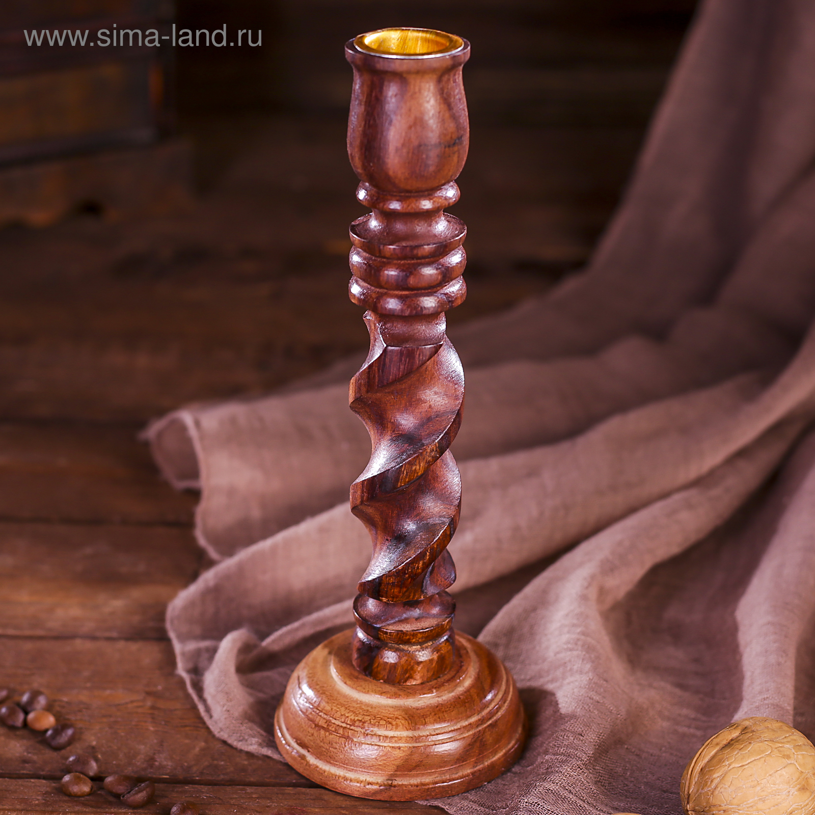 Подсвечники Из Дерева Фото