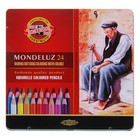 Карандаши акварельные K-I-N 3724/24 Mondeluz, 24 цвета, в металлическом пенале Карандаши акварельные K-I-N 3724/24 Mondeluz, 24 цвета, в металлическом пенале