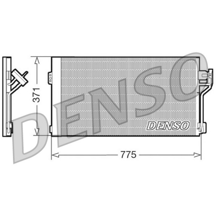 Радиатор кондиционера Denso DCN17050