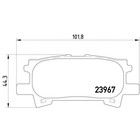 Колодки тормозные дисковые TEXTAR 2396701 3043015 - фото 67373
