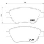 Колодки тормозные дисковые TEXTAR 2398202 3043016 - фото 67374