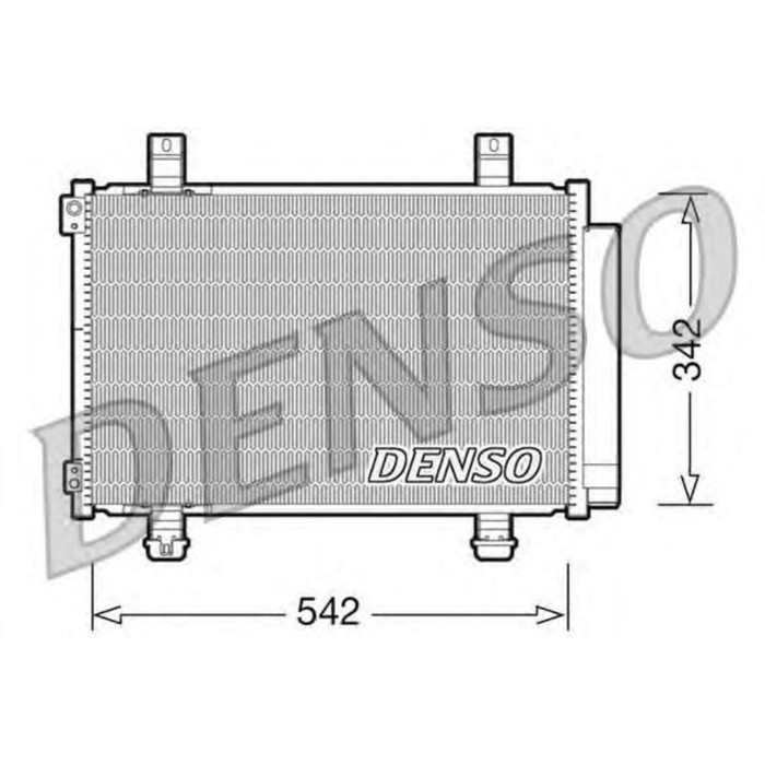 Радиатор кондиционера Denso DCN47005