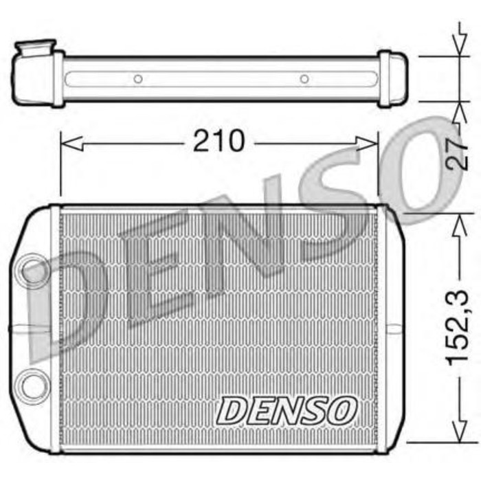 Радиатор отопителя Denso DRR09073