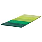Складной гимнастический коврик, зелёный ПЛУФСИГ - фото 4403114