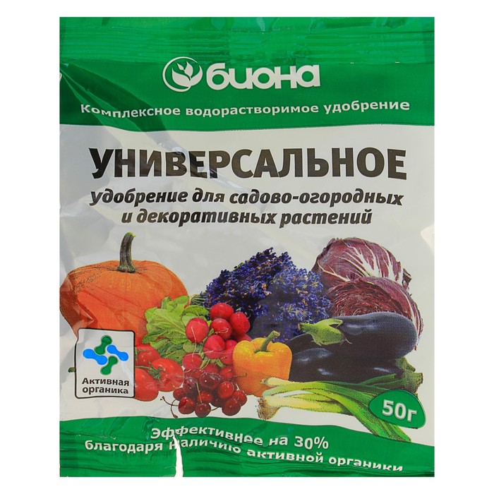 Удобрение комплексное &quot;Биона&quot; Универсальное, 50 г