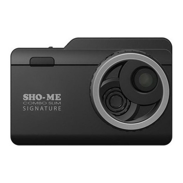 Видеорегистратор SHO-ME Combo Slim Signature, сигнатурный, 3.5&quot;, обзор 168°, 2304х1296