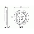 Диск тормозной  Bosch 0986479772 3097107 - фото 68145