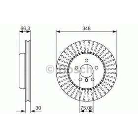 Диск тормозной  Bosch 0986479772 3097107