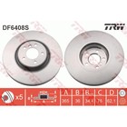 Диск тормозной TRW DF6408S 3098050 - фото 68181