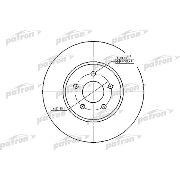 Диск тормозной Patron PBD4147