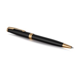 Ручка шариковая Parker Sonnet Core LaqBlack GT M, корпус чёрный глянцевый/ золото, чёрные чернила (1931497)