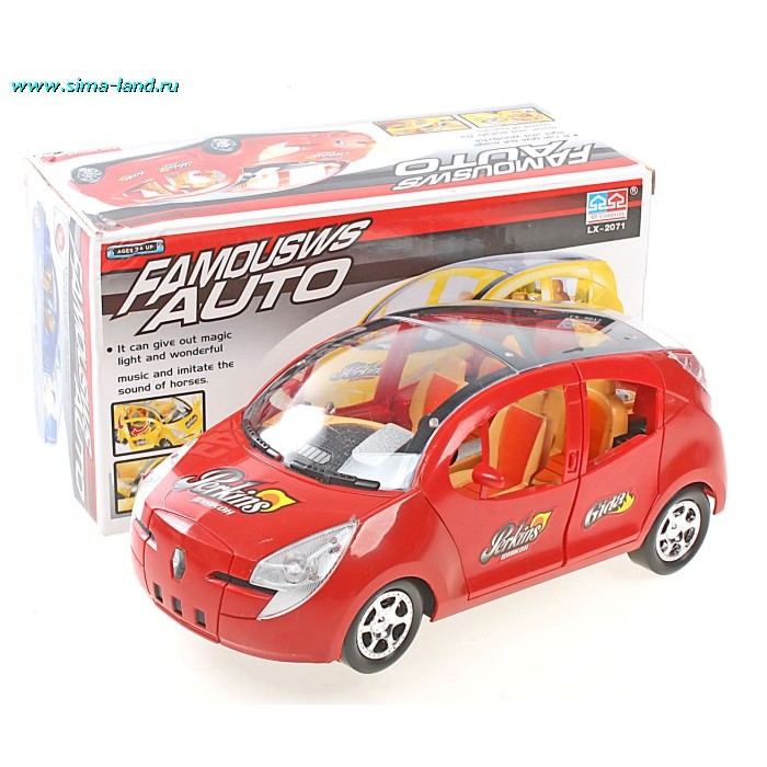 игрушечная машинка на батарейках. игрушечная машинка на батарейках. игрушечная машинка на батарейках. Yako, машина (работает от батареек), y13651175. игрушка на батарейках машина zya-a2689-2.