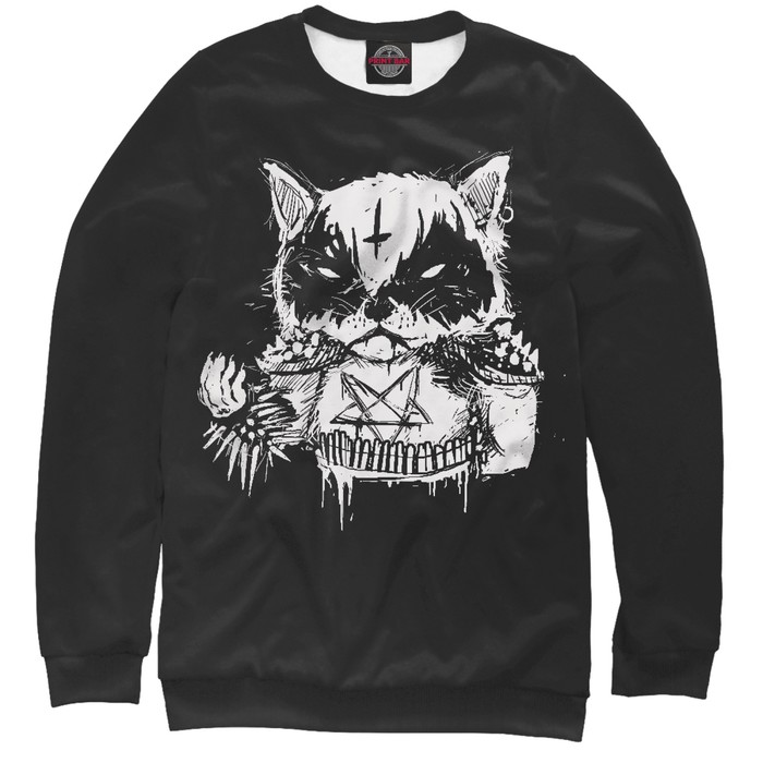 Свитшот женский Dark Cat, размер XXXL DAR-109644