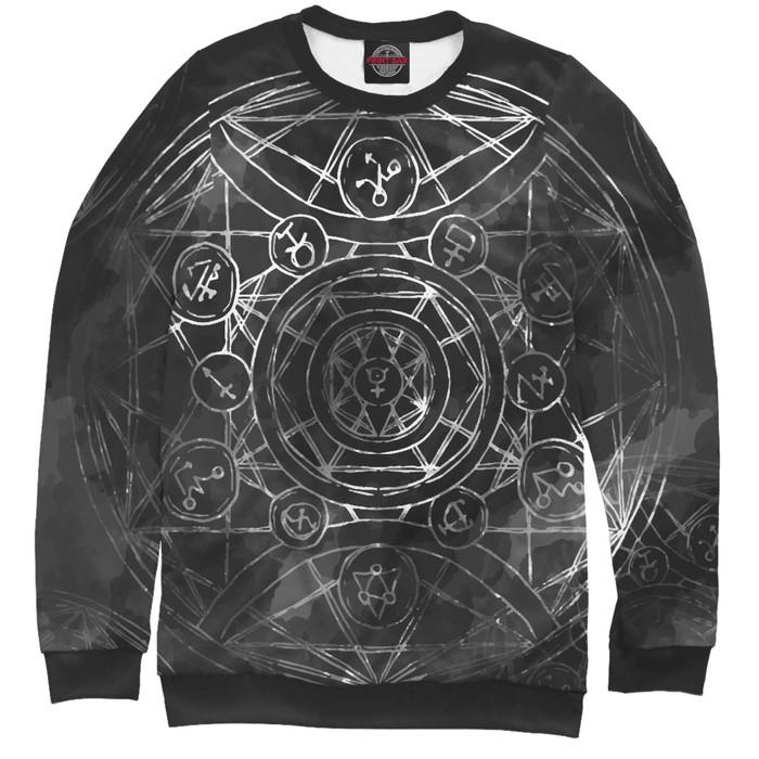 Свитшот мужской Black alchemy, размер 4XL DAR-300660