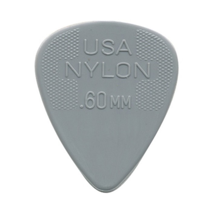 Медиаторы Dunlop 44P.60 Nylon Standard 12шт, толщина 0,60мм