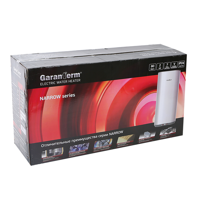 Garanterm narrow GTN 80 V. Garanterm GTN 80 V. Накопительный водонагреватель Garanterm narrow 80л.