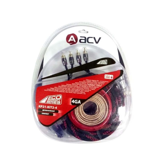 Комплект проводов ACV 4AWG ECO