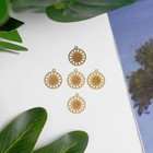 Decor for creative metal Compass gold 1,1x1 cm Decor for creative metal Compass gold 1,1x1 cm