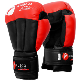 Перчатки для рукопашного боя RUSCO SPORT 10 Oz цвет красный