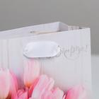 Пакет ламинированный вертикальный «С 8 марта!», S 12 × 15 × 5,5 см 2585764