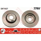 Диск тормозной TRW DF1437 3111267 - фото 68488