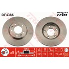 Диск тормозной TRW DF4386 3111388 - фото 68498