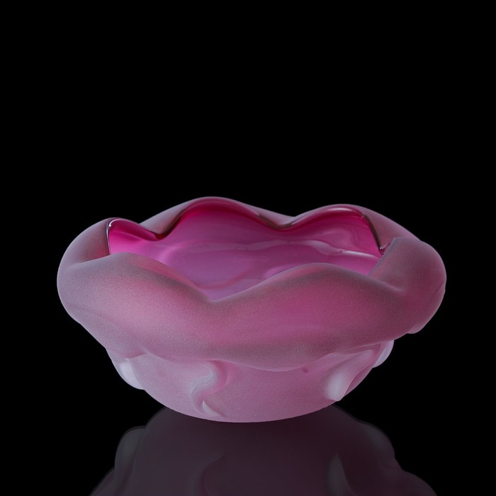 Vase "Bergenia", raspberry