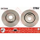 Диск тормозной TRW DF2566 3111276 - фото 68639