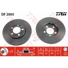 Диск тормозной TRW DF2803 3111299 - фото 68653
