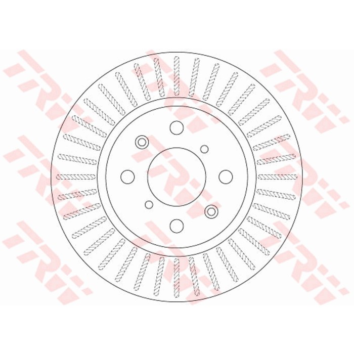 Диск тормозной TRW DF6232