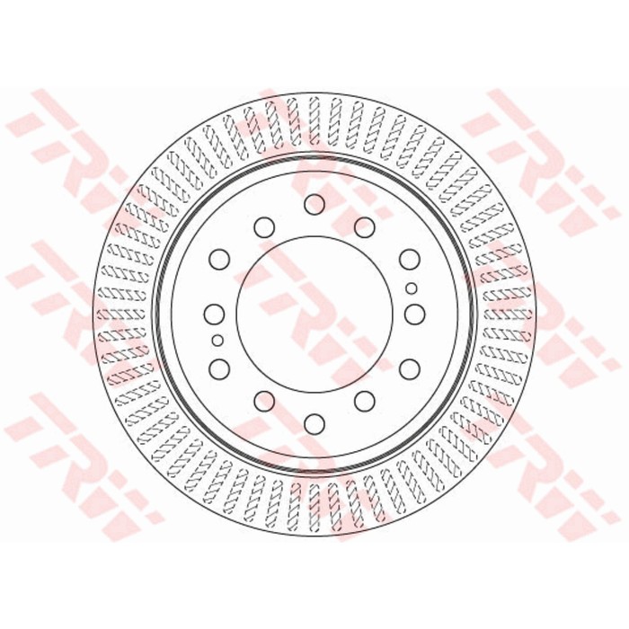 Диск тормозной TRW DF6342