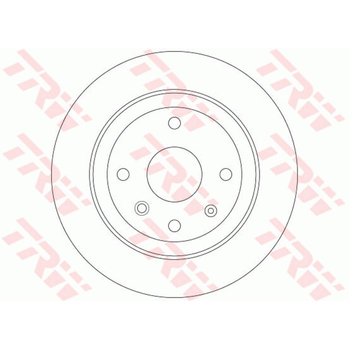 Диск тормозной TRW DF6360