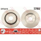 Диск тормозной TRW DF6416 3111520 - фото 68745
