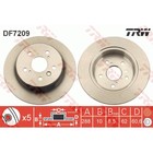 Диск тормозной TRW DF7209 3111531 - фото 68750