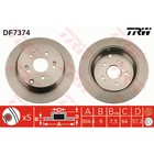Диск тормозной TRW DF7374 3111542 - фото 68753