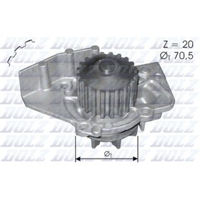 Насос водяной DOLZ C120 3142904