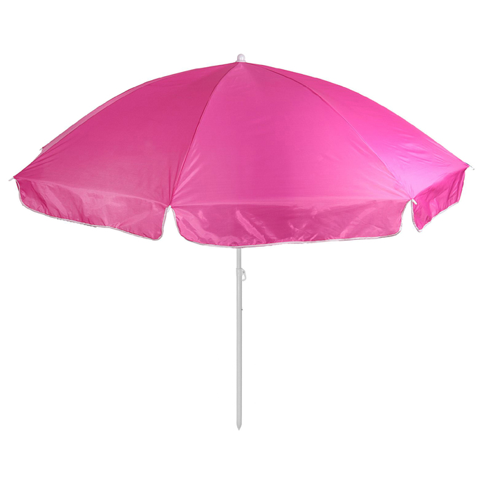 Зонт пляжный «Классика», d=240 cм, h=220 см, МИКС - фото 29115