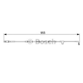 Датчик износа тормозных колодок BOSCH 1987473028 3138058