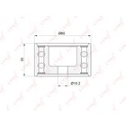 LYNXauto PB3033 Ролик промежуточный ремня ГРМ 3141158