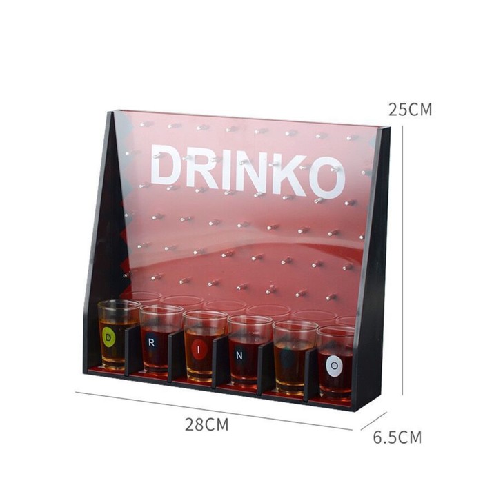 Игра "Drinko", 6 стопок, 26 х 28 см - фото 872909